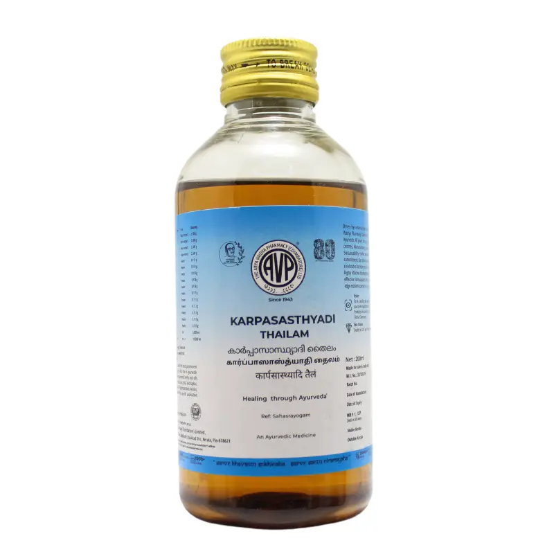 Karpasasthyadi Thailam (200ml) – Arya Vaidya Pharma