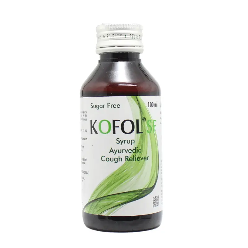 Kofol Sf Syrup (100ml)- Charak Pharma