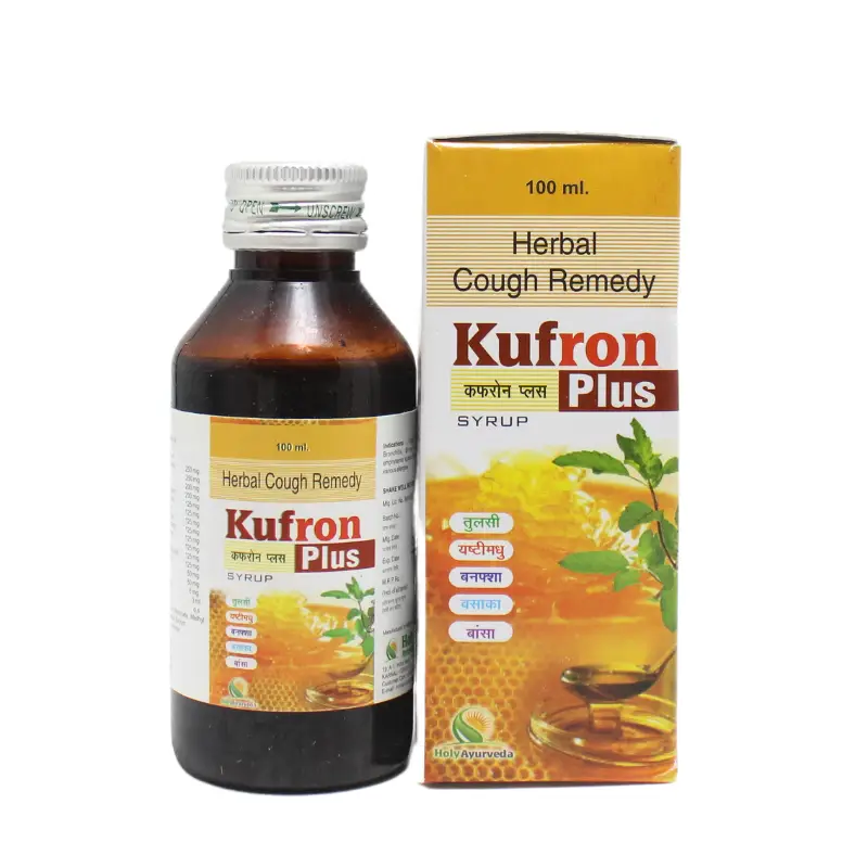 Kufron Plus Syrup (100ml) – Holy Ayurveda