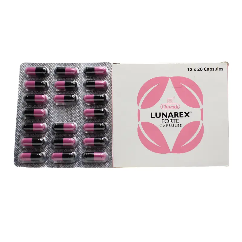 Lunarex Forte Cap (20Caps) – Charak Pharma