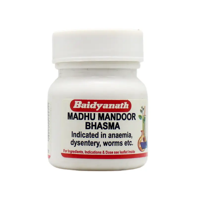 Madhumandoor Bhasma (5Gm) – Baidyanath