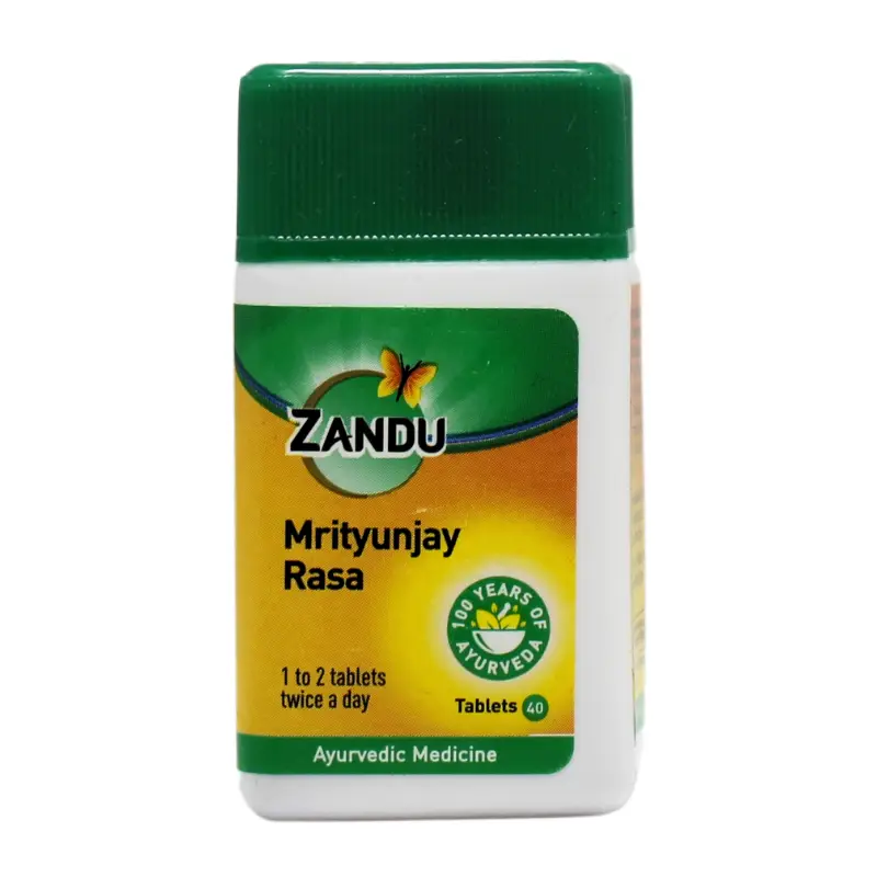 Mrityunjay Rasa (40Tabs) – Zandu Pharma