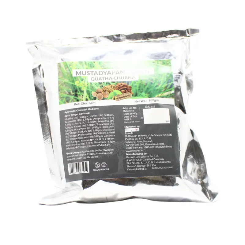 Mustadyapana Basti Quatha Churna (100Gm) – Revinto